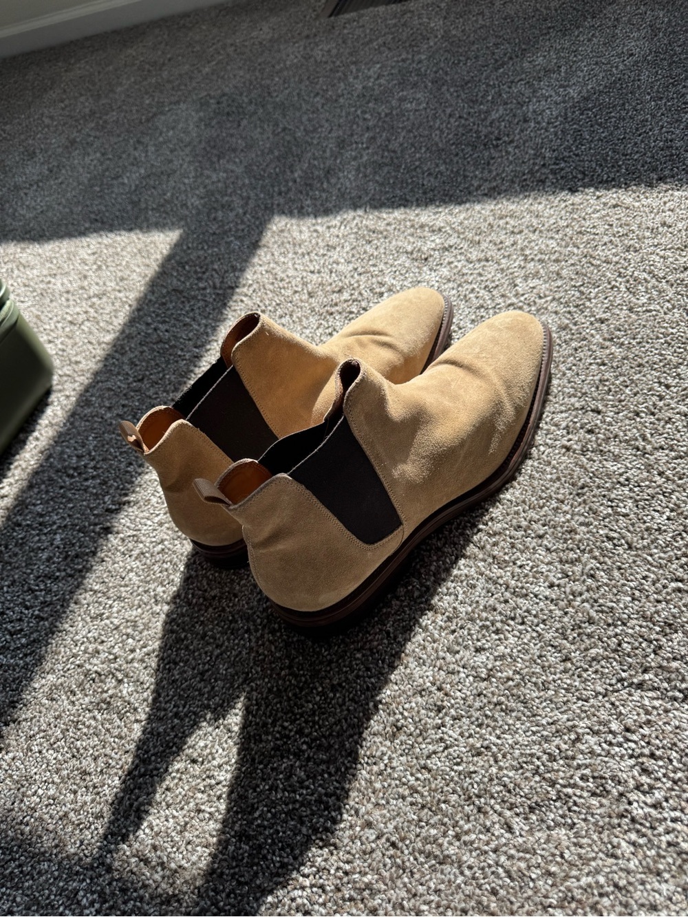 Aldo Men's Suede Chukka Boots in Tan